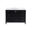 Elegant Irene 48" Single Bathroom Vanity, Black/Backsplash - VF18848BK-BS