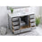 Elegant Kitchen/Bath Irene 48" Single Bathroom Vanity, Gray