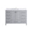 Elegant Irene 48" Single Bathroom Vanity, Gray/Backsplash - VF18848GR-BS