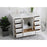 Elegant Kitchen/Bath Irene 48" Single Bathroom Vanity, White