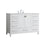 Elegant Kitchen/Bath Irene 48" Single Bathroom Vanity, White