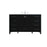 Elegant Lighting Irene 54" Single Vanity Sink, Black - VF18854BK
