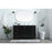 Elegant Lighting Irene 54" Single Vanity Sink, Black
