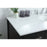 Elegant Lighting Irene 54" Single Vanity Sink, Black