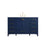 Elegant Lighting Irene 54" Single Vanity Sink, Blue - VF18854BL