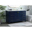 Elegant Lighting Irene 54" Single Vanity Sink, Blue
