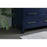 Elegant Lighting Irene 54" Single Vanity Sink, Blue