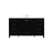 Elegant Kitchen/Bath Irene 60" Single Bathroom Vanity, Black - VF18860BK