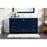 Elegant Kitchen/Bath Irene 60" Single Bathroom Vanity, Blue