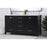 Elegant Kitchen/Bath Irene 60" Double Bathroom Vanity, Black