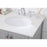Elegant Kitchen/Bath Irene 60" Double Bathroom Vanity, Gray