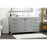 Elegant Kitchen/Bath Irene 60" Single Bathroom Vanity, Grey