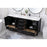 Elegant Kitchen/Bath Irene 72" Double Bathroom Vanity, Black