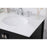 Elegant Kitchen/Bath Irene 72" Double Bathroom Vanity, Black