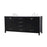 Elegant Kitchen/Bath Irene 72" Double Bathroom Vanity, Black