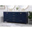 Elegant Kitchen/Bath Irene 72" Double Bathroom Vanity, Blue
