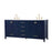 Elegant Kitchen/Bath Irene 72" Double Bathroom Vanity, Blue
