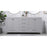 Elegant Kitchen/Bath Irene 72" Double Bathroom Vanity, Gray