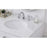 Elegant Kitchen/Bath Irene 72" Double Bathroom Vanity, White