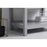 Elegant Sinclaire 30" Single Bathroom Vanity, Grey/Backsplash