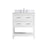 Elegant Sinclaire 30" Single Bathroom Vanity, White/Backsplash - VF19030WH-BS