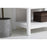 Elegant Sinclaire 30" Single Bathroom Vanity, White/Backsplash