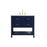 Elegant Kitchen/Bath Sinclaire 36" Single Bathroom Vanity, Blue - VF19036BL