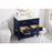 Elegant Kitchen/Bath Sinclaire 36" Single Bathroom Vanity, Blue