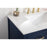 Elegant Kitchen/Bath Sinclaire 36" Single Bathroom Vanity, Blue