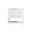 Elegant Sinclaire 36" Single Bathroom Vanity, White/Backsplash - VF19036WH-BS