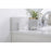 Elegant Sinclaire 36" Single Bathroom Vanity, White/Backsplash