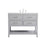 Elegant Kitchen/Bath Sinclaire 42" Single Bathroom Vanity, Gray - VF19042GR