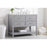 Elegant Kitchen/Bath Sinclaire 42" Single Bathroom Vanity, Gray