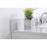 Elegant Sinclaire 42" Single Bathroom Vanity, White/Backsplash