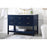 Elegant Kitchen/Bath Sinclaire 48" Single Bathroom Vanity, Blue