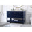 Elegant Sinclaire 48" Single Bathroom Vanity, Blue/Backsplash