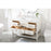 Elegant Kitchen/Bath Sinclaire 48" Single Bathroom Vanity, White