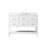 Elegant Sinclaire 48" Single Bathroom Vanity, White/Backsplash - VF19048WH-BS