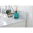 Elegant Sinclaire 48" Single Bathroom Vanity, White/Backsplash
