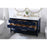 Elegant Kitchen/Bath Sinclaire 60" Double Bathroom Vanity, Blue