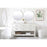 Elegant Kitchen/Bath Sinclaire 60" Double Bathroom Vanity, White