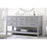 Elegant Kitchen/Bath Sinclaire 60" Single Bathroom Vanity, Gray