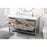Elegant Kitchen/Bath Sinclaire 60" Single Bathroom Vanity, Gray