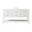 Elegant Kitchen/Bath Sinclaire 60" Single Bathroom Vanity, White - VF19060WH