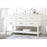 Elegant Kitchen/Bath Sinclaire 60" Single Bathroom Vanity, White