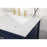 Elegant Kitchen/Bath Sinclaire 72" Double Bathroom Vanity, Blue