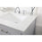 Elegant Kitchen/Bath Sinclaire 72" Double Bathroom Vanity, Gray