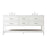 Elegant Kitchen/Bath Sinclaire 72" Double Bathroom Vanity, White - VF19072DWH