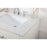 Elegant Kitchen/Bath Sinclaire 72" Double Bathroom Vanity, White