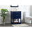 Elegant Kitchen/Bath Larkin 24" Single Bathroom Vanity, Blue